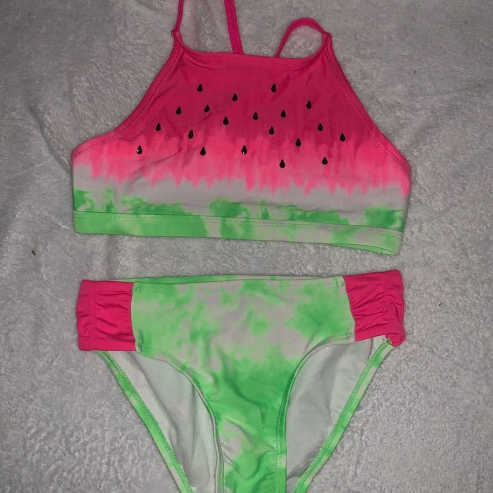 Justice- 2 piece bathing suit